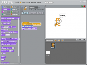 Screenshot of Sugar version of Scratch.png